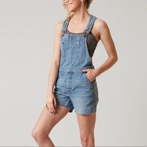 Free People Short Overalls 